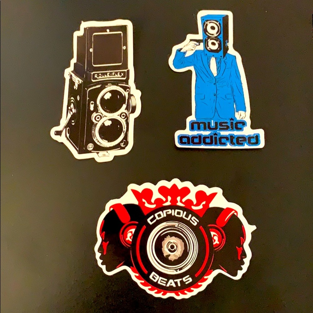 Music stickers